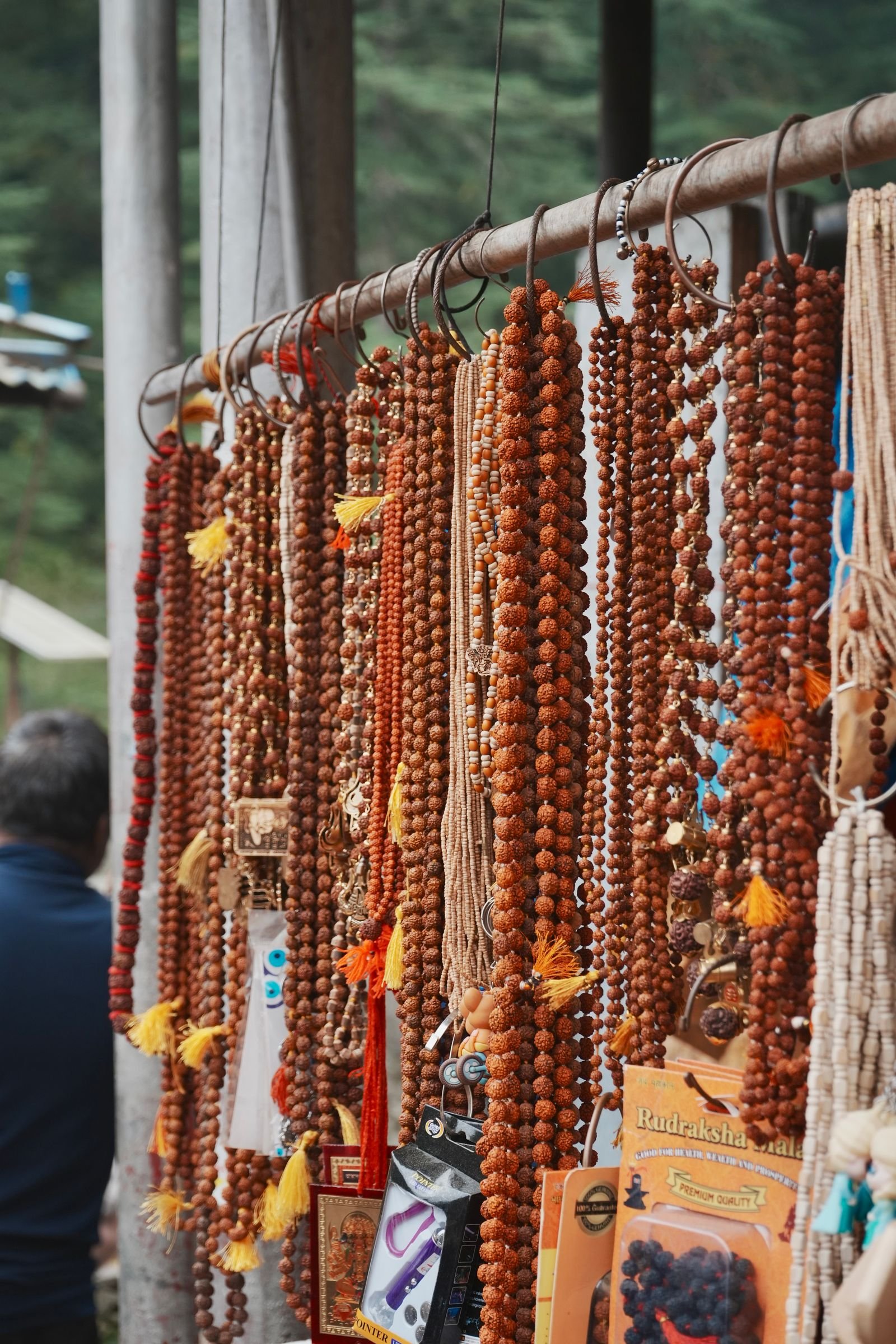 रुद्राक्ष के मनके — Sawan mein rudraksh dharan