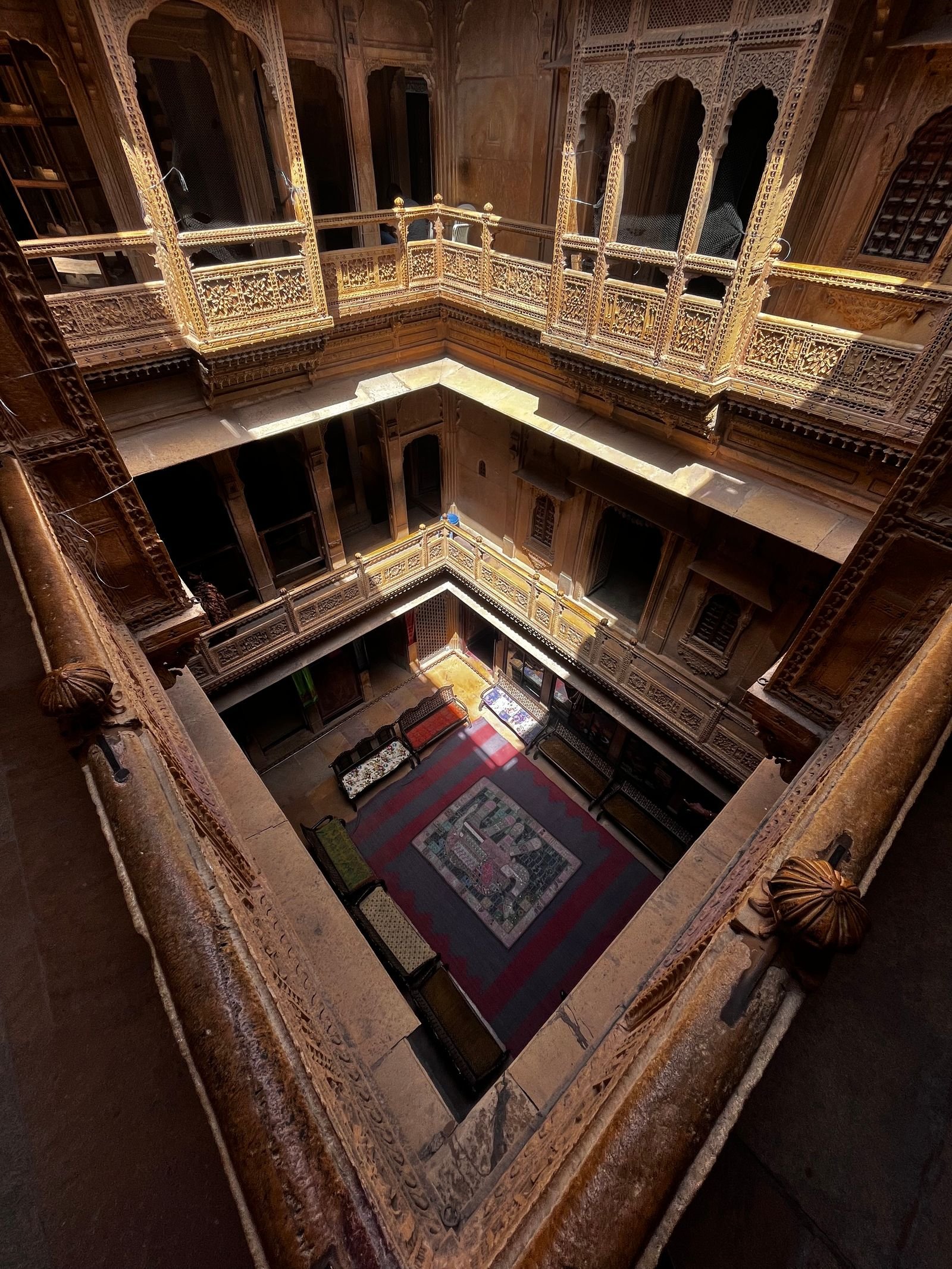 Chaturth Bhava Sukh — haveli Jaisalmer