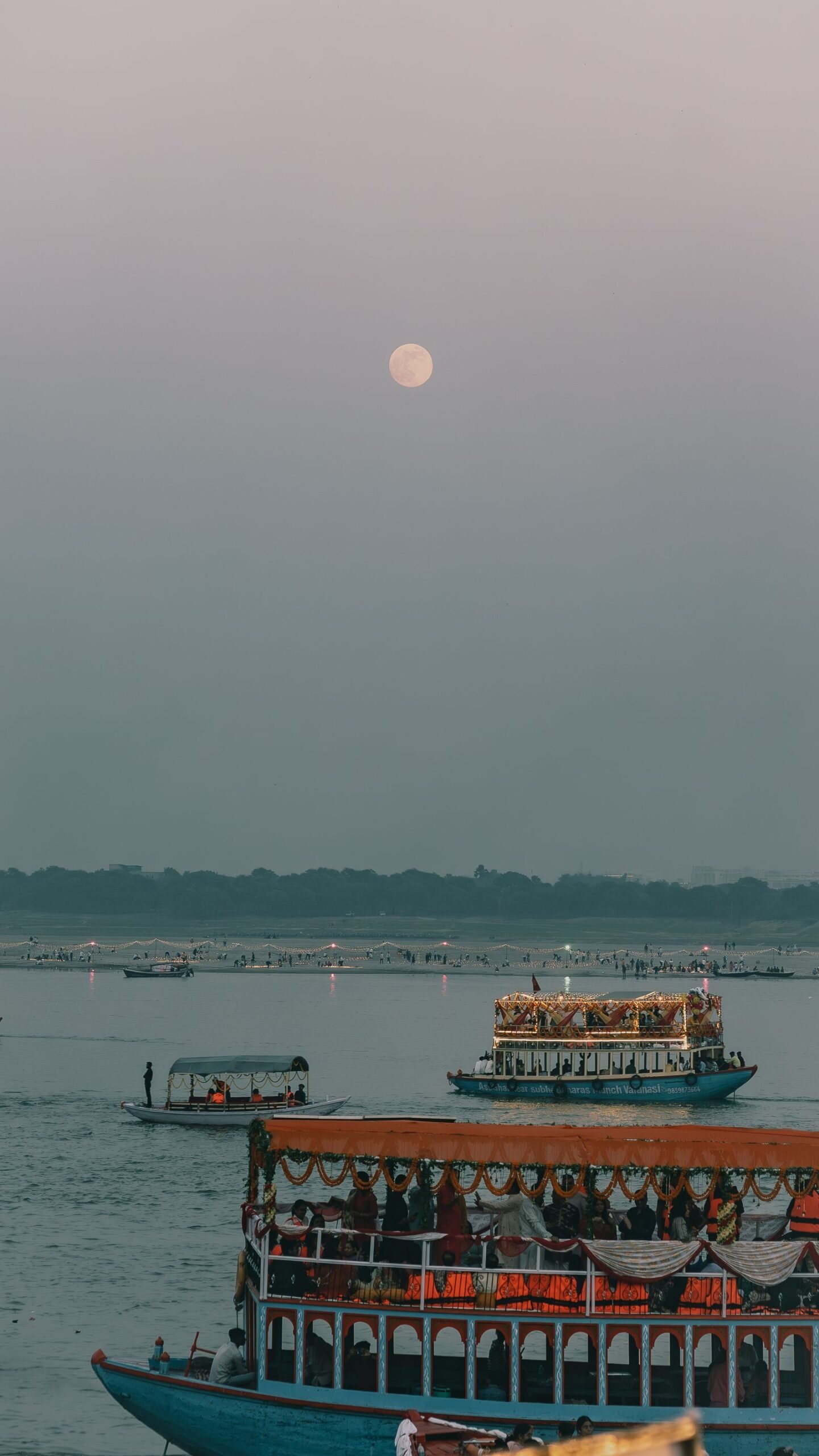 Chandra Mahadasha — poornima Ganga Varanasi