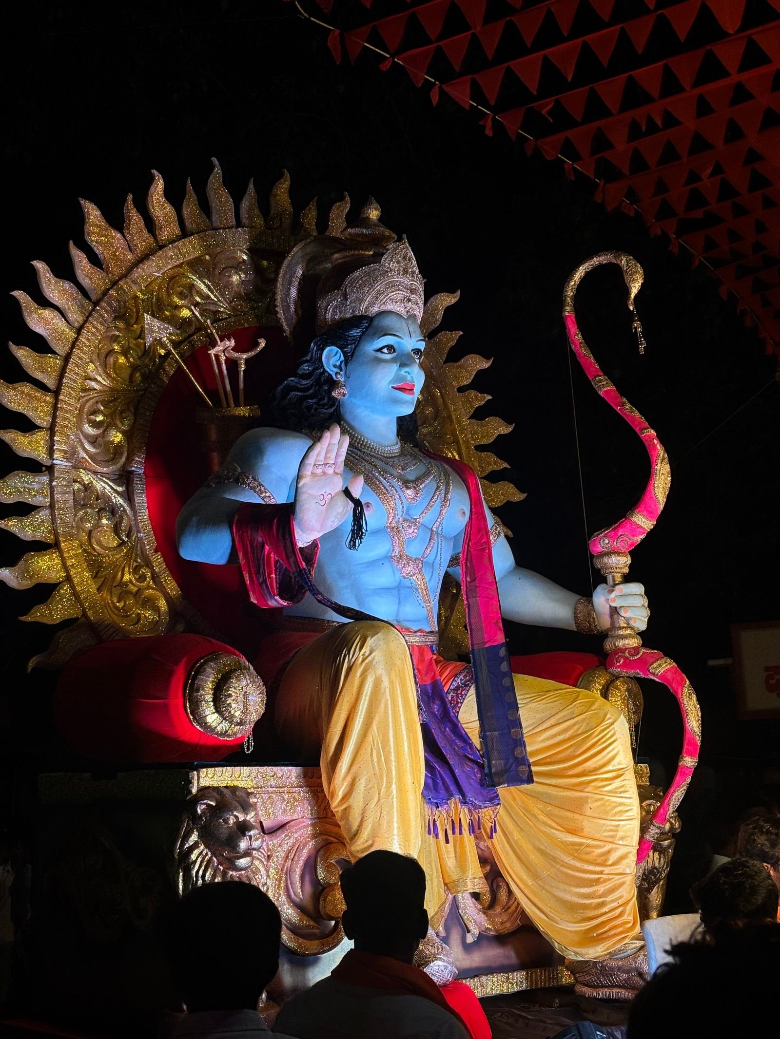 Dhanu Rashi — dhanushdhari devta murti