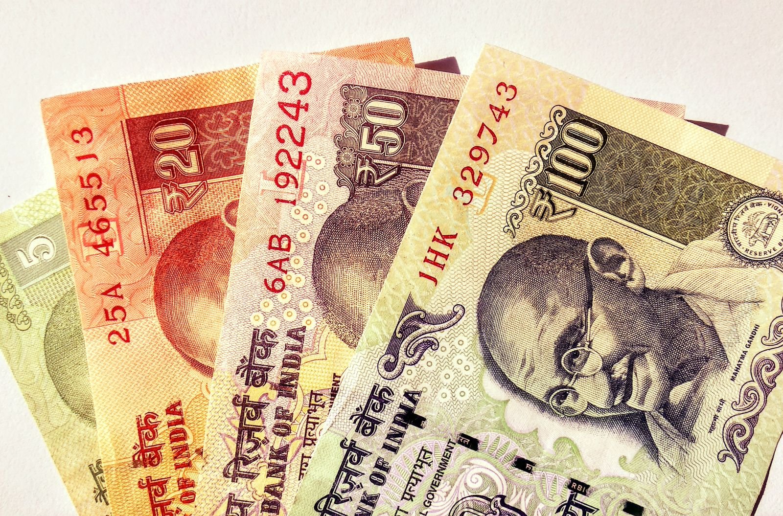 Indian rupee currency notes - dhan aur paisa