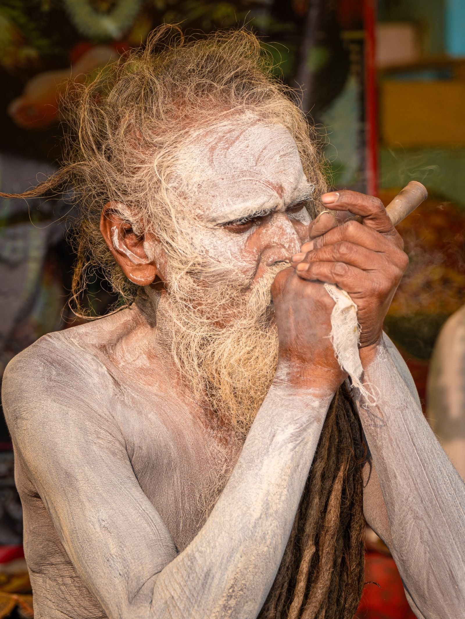 Ketu Mahadasha - Naga sadhu dhyan mudra mein Varanasi