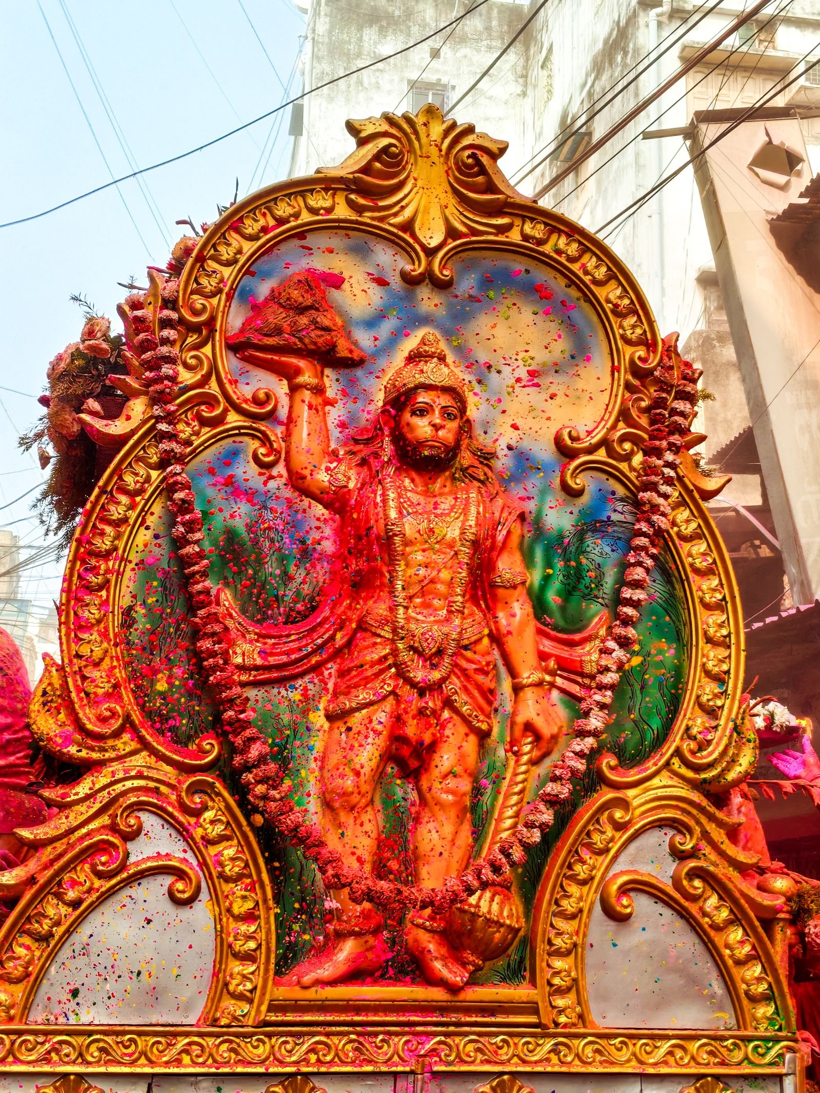 Mangal Mahadasha — rangeen Hanuman murti utsav