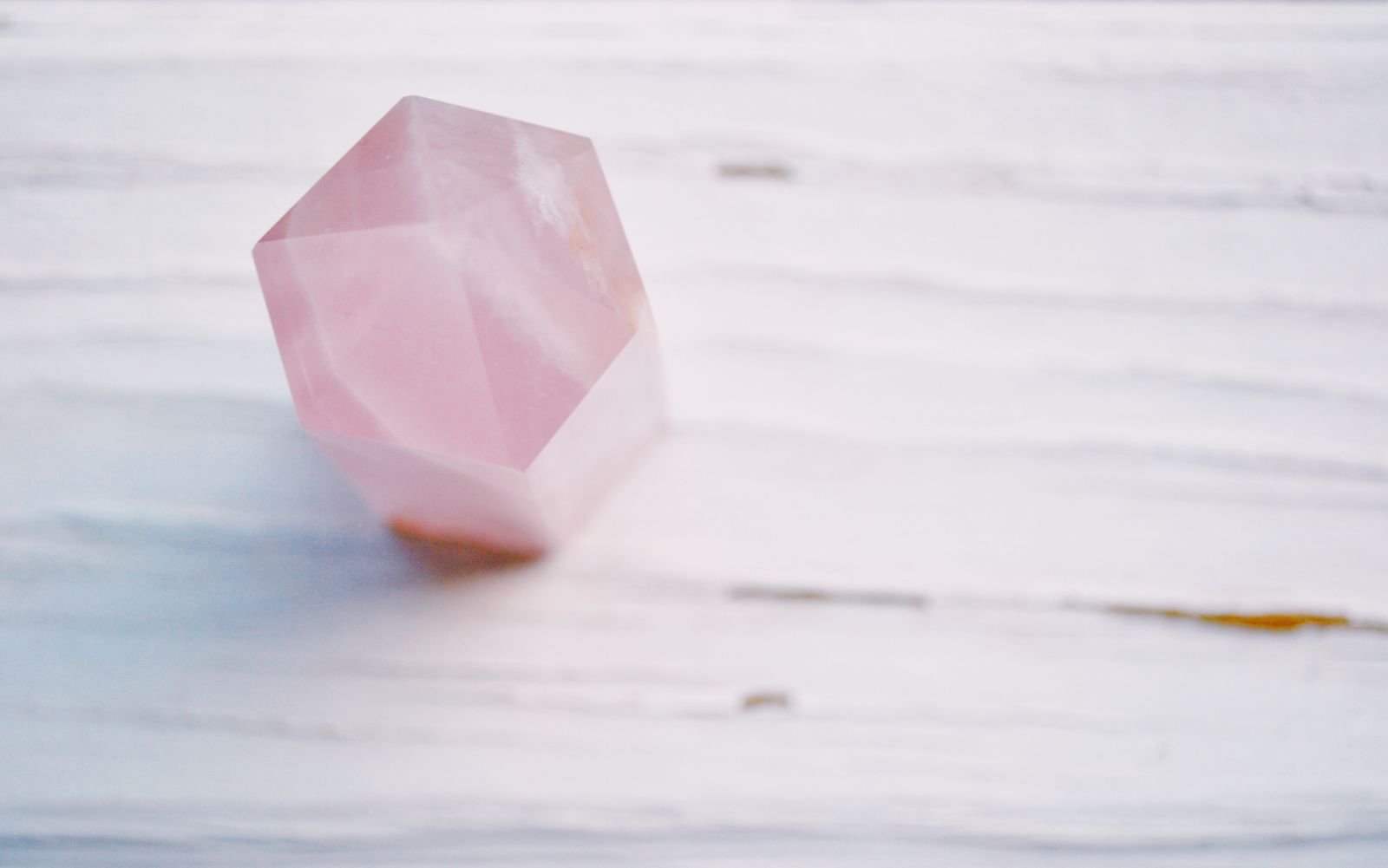 Pink Rose Quartz gemstone